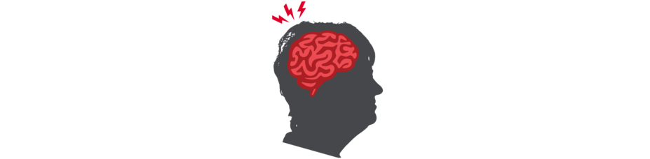 Icon of patient suffering a stroke.